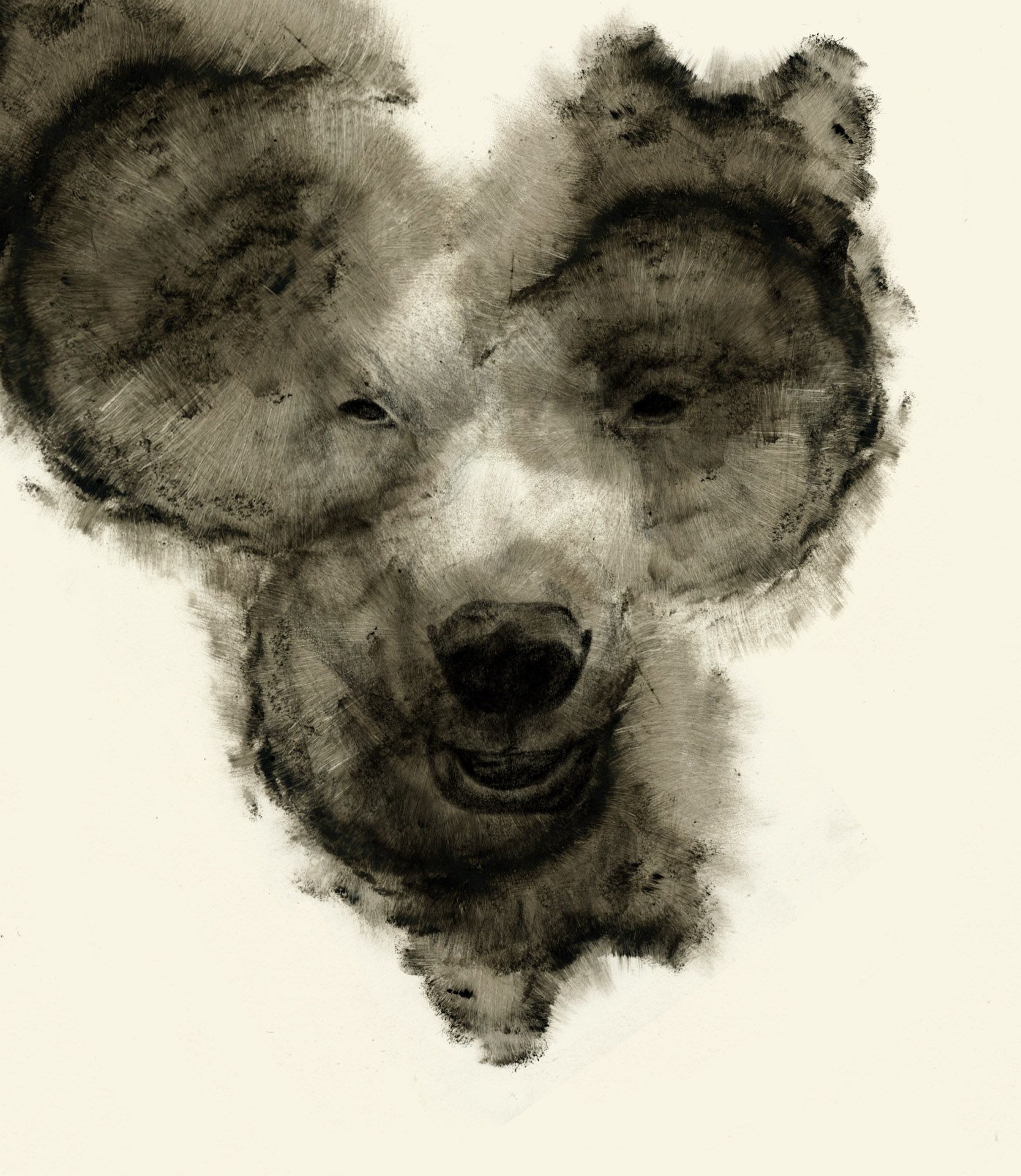 Julia Szulc Illustration. Bear.